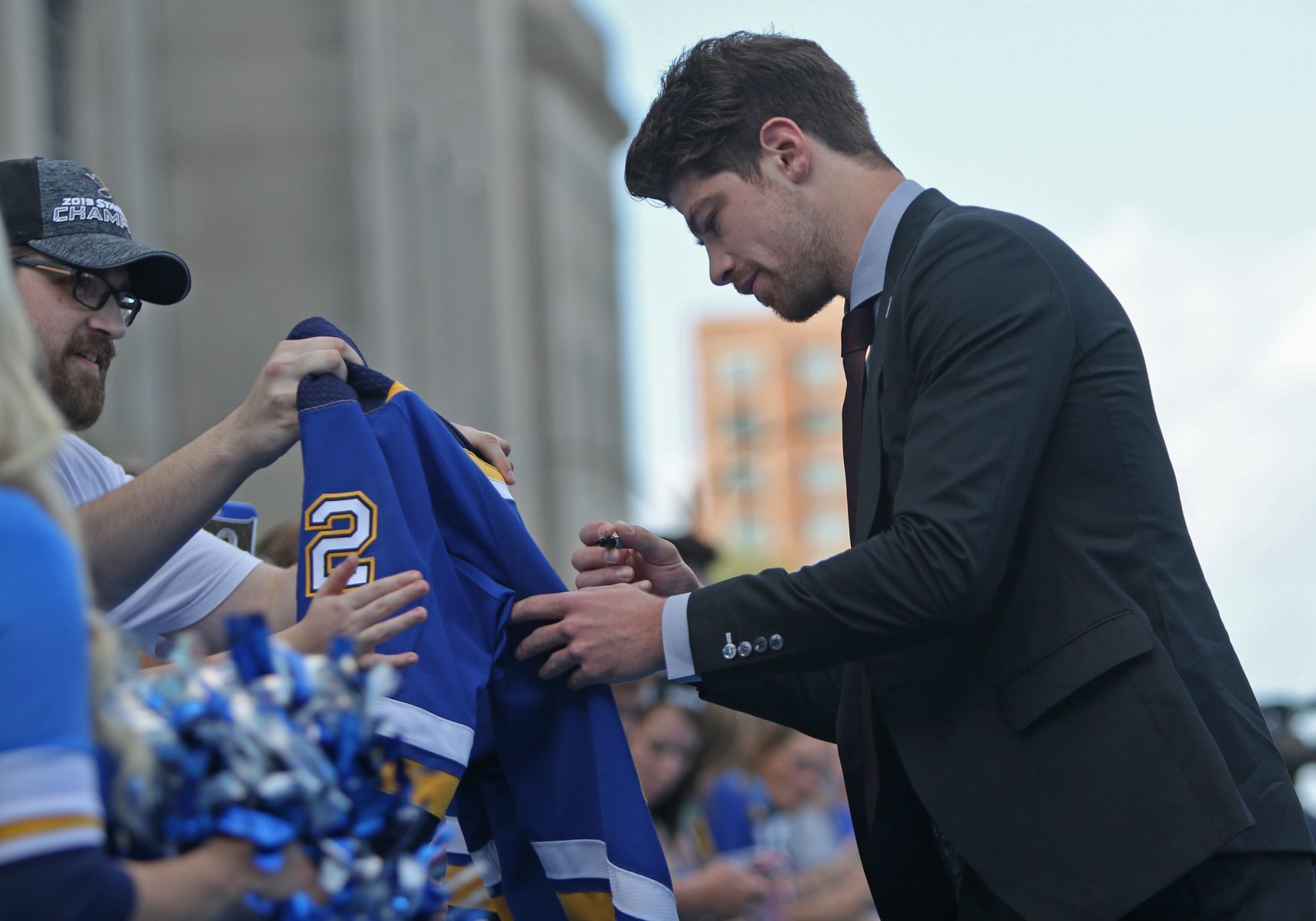 St. Louis Blues opening night pregame celebration